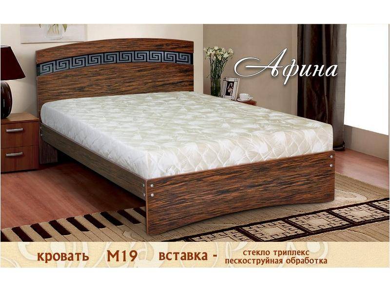 двуспальная кровать афина м19 в Нижнекамске