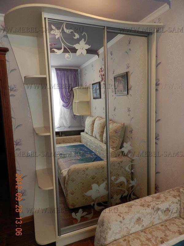 белый шкаф-купе в детскую в Нижнекамске
