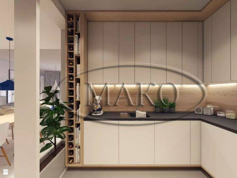 небольшая кухня в стиле минимализм 2 в Нижнекамске