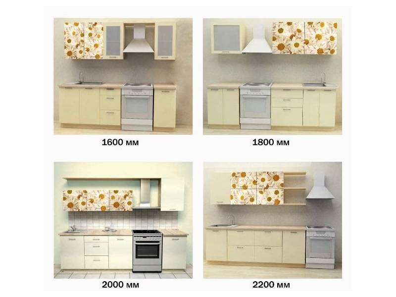 кухонный гарнитур ромашки в Нижнекамске