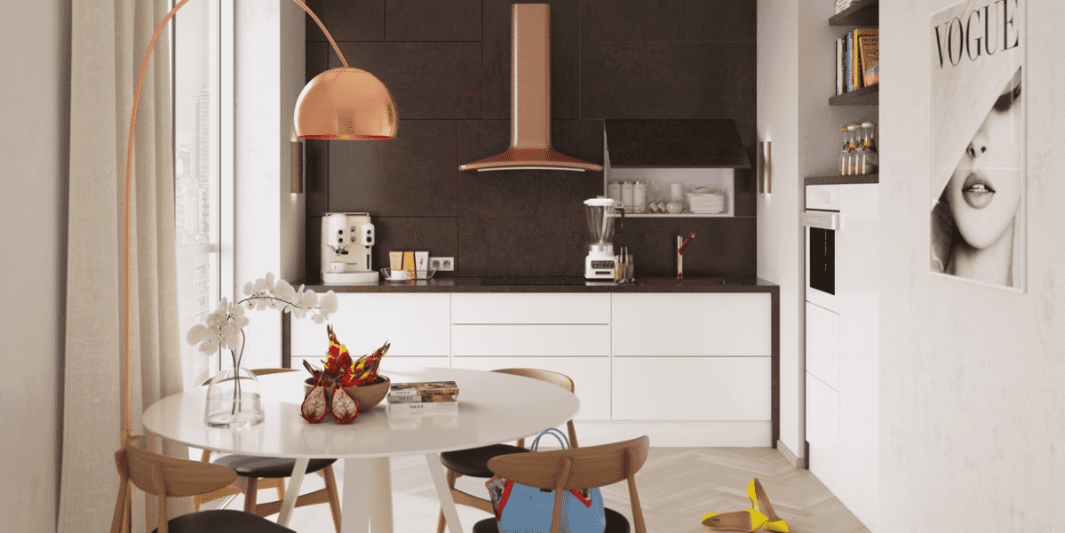 современная кухня industrial soft в Нижнекамске