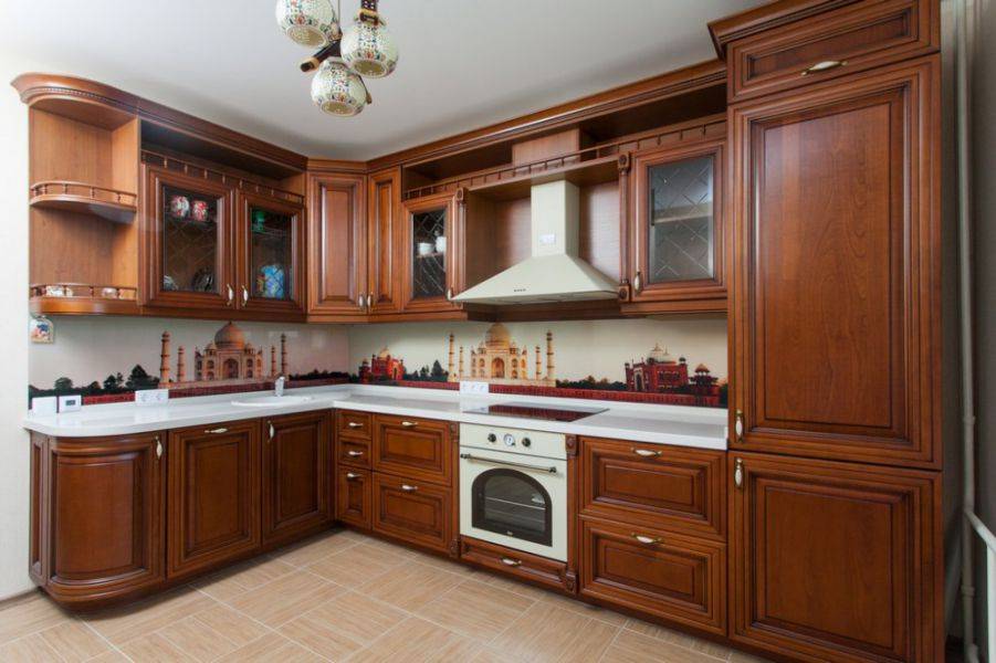 классическая угловая кухня бифиния в Нижнекамске