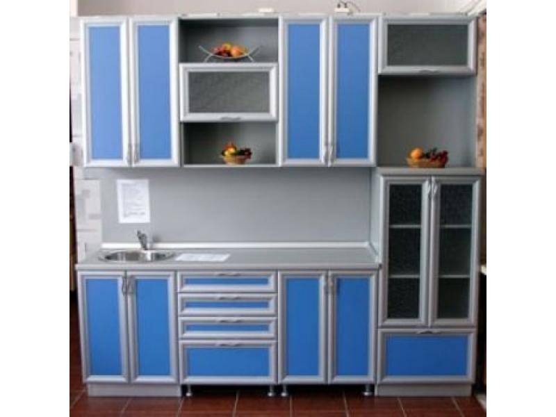 кухонный гарнитур голубой балтик в Нижнекамске