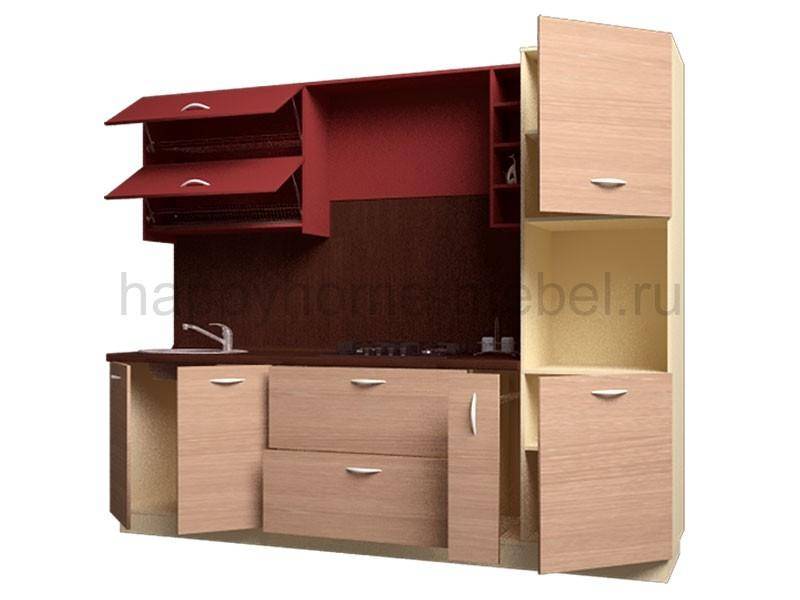 небольшая готовая кухня life wood 3 2600 в Нижнекамске