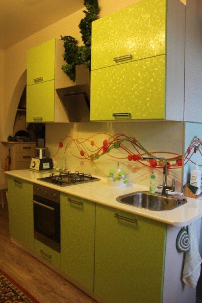 яркая кухня мдф в Нижнекамске