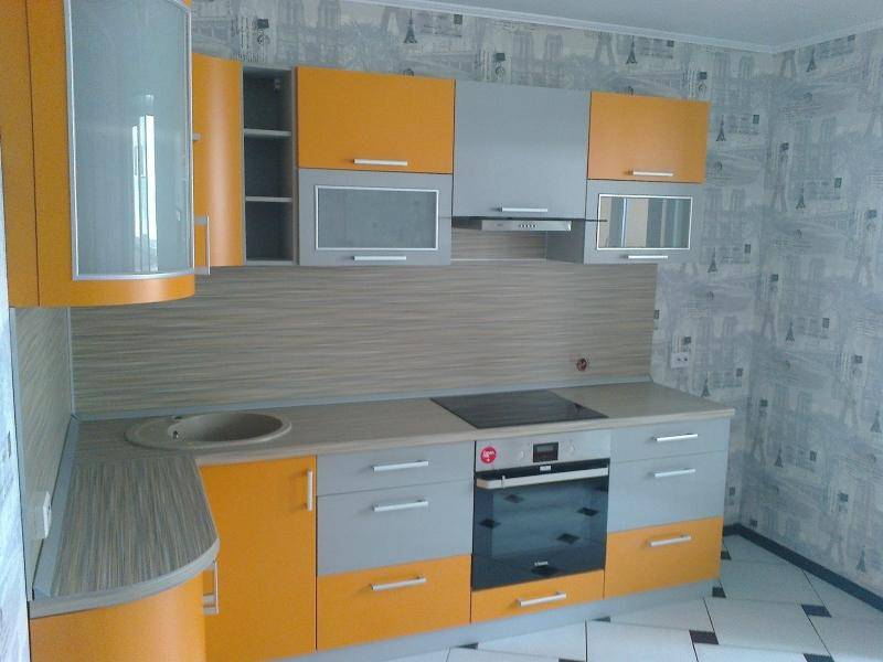 кухни из пластика в Нижнекамске
