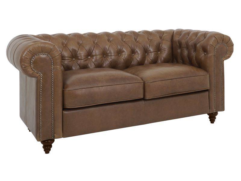 классический кожаный двухместный диван chester classic в Нижнекамске
