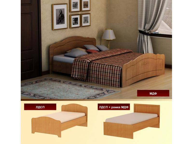 кровать мдф 1400*2000 в Нижнекамске