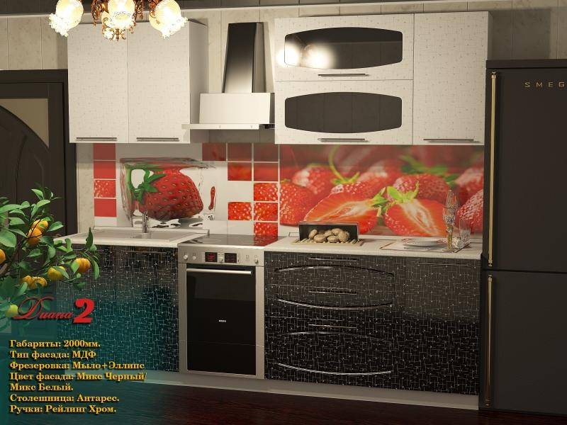 прямая кухня диана 2 в Нижнекамске