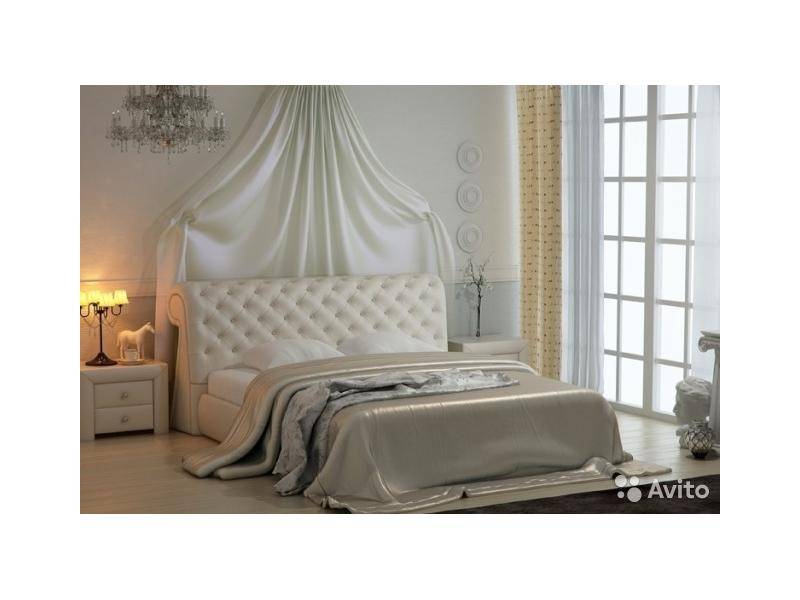 белая кровать letto 11 в Нижнекамске