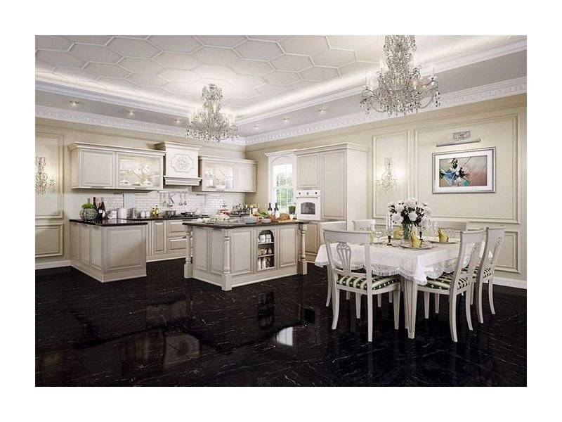 кухня dolomite с островом в Нижнекамске