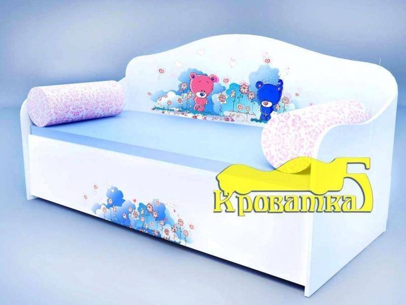 детский диван-кровать милые мишки в Нижнекамске