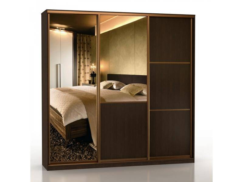 шкаф-купе 3 створки в спальню шк-3 20 24 60 02 03 04 в Нижнекамске
