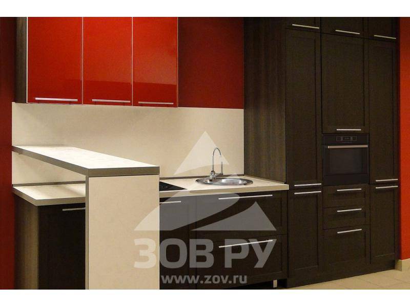 кухонный гарнитур техно, мдф крашенный в Нижнекамске