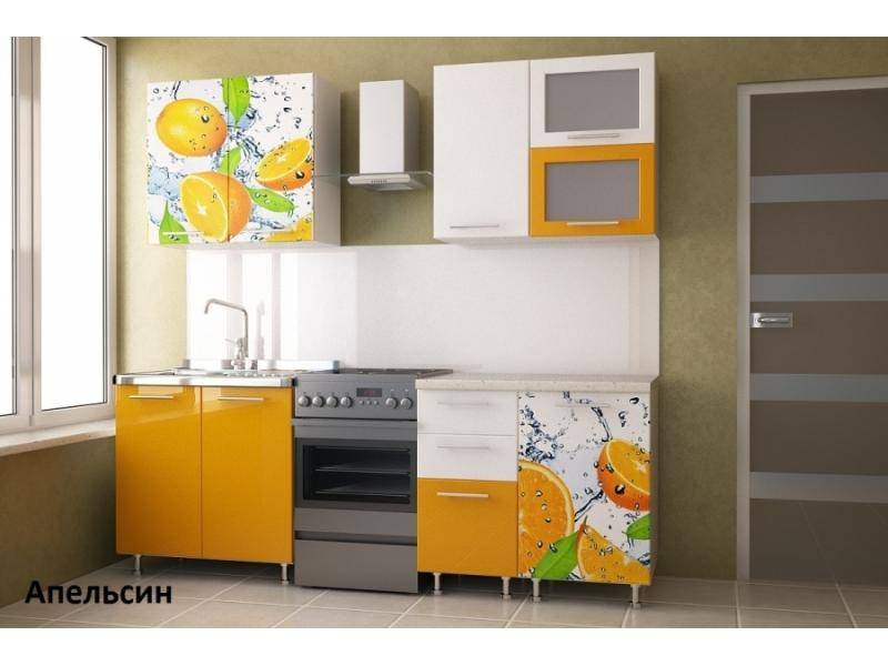 оранжевая кухня апельсин в Нижнекамске