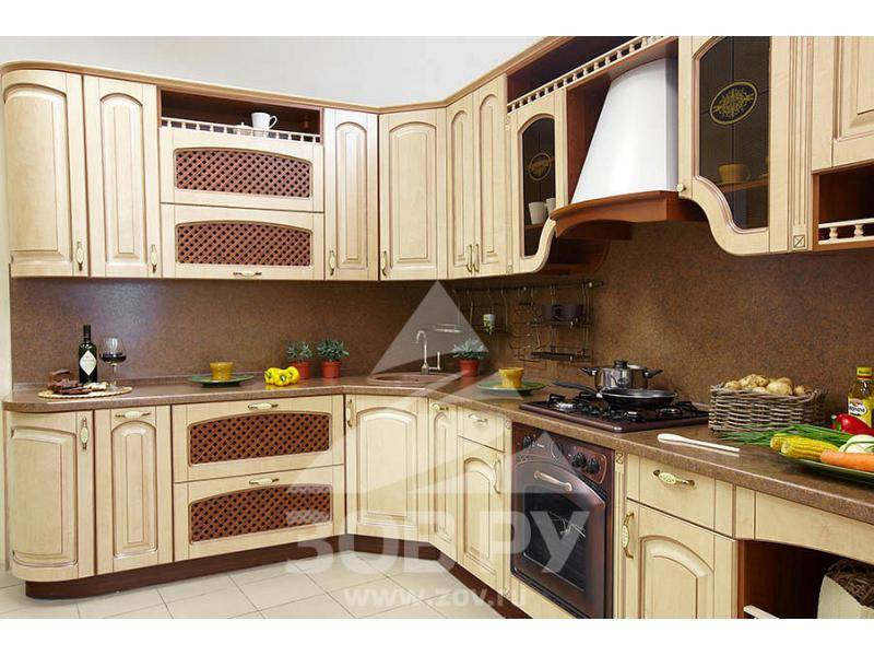 кухонный гарнитур ретро 5 клен патина в Нижнекамске