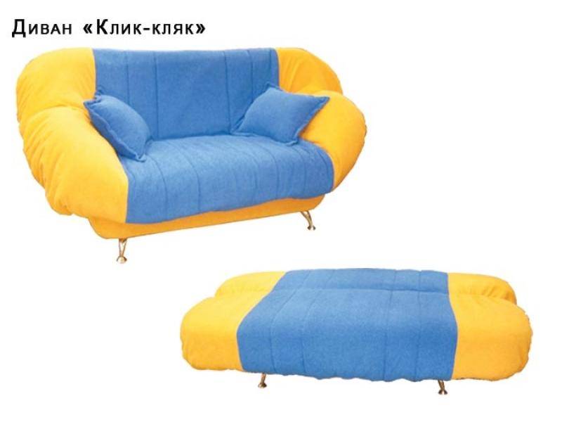диван прямой клик - кляк в Нижнекамске