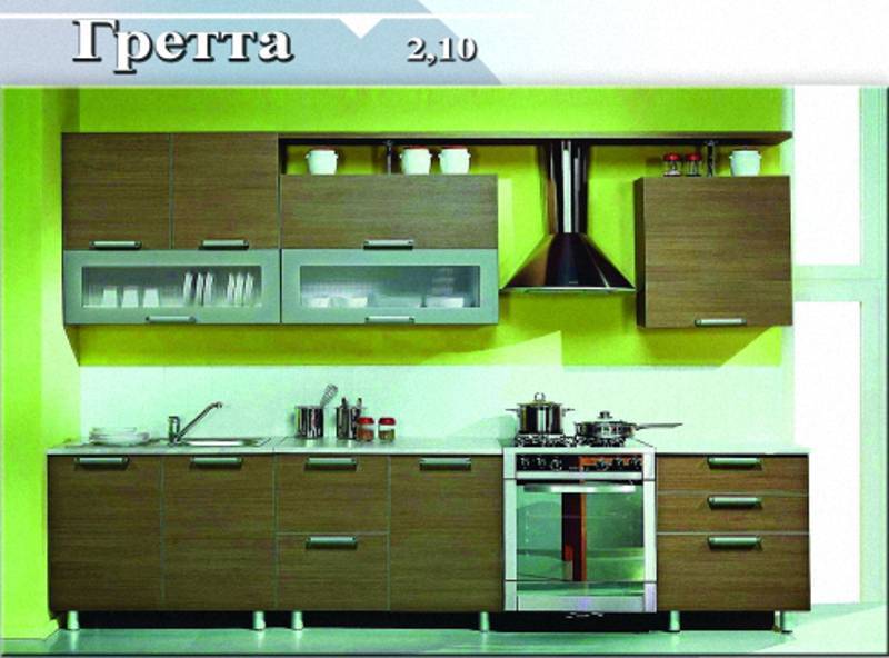 кухонный гарнитур «гретта» в Нижнекамске