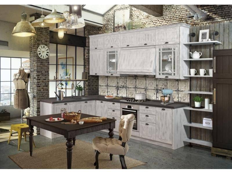 кухня угловая loft винтаж в Нижнекамске
