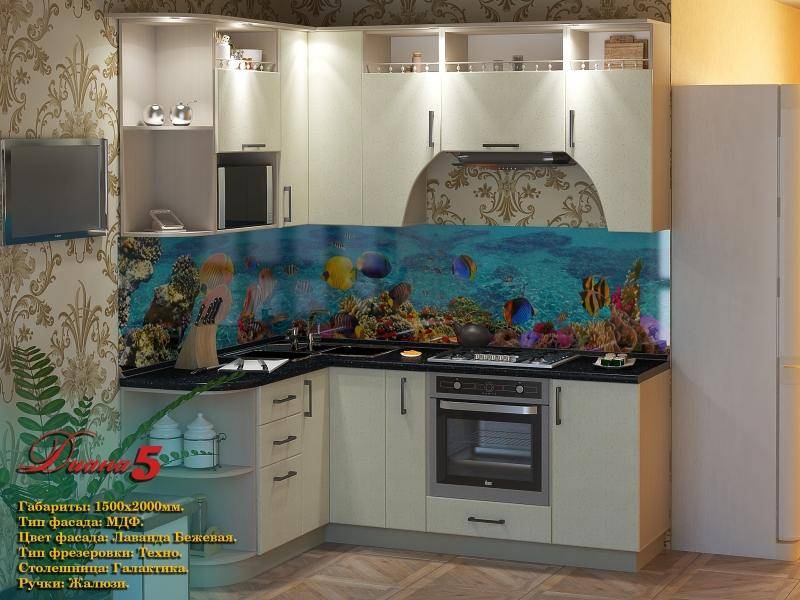 угловая кухня диана 5 в Нижнекамске