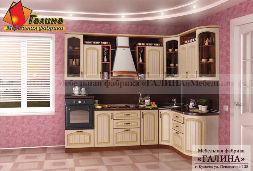 кухонный гарнитур патина 006 в Нижнекамске
