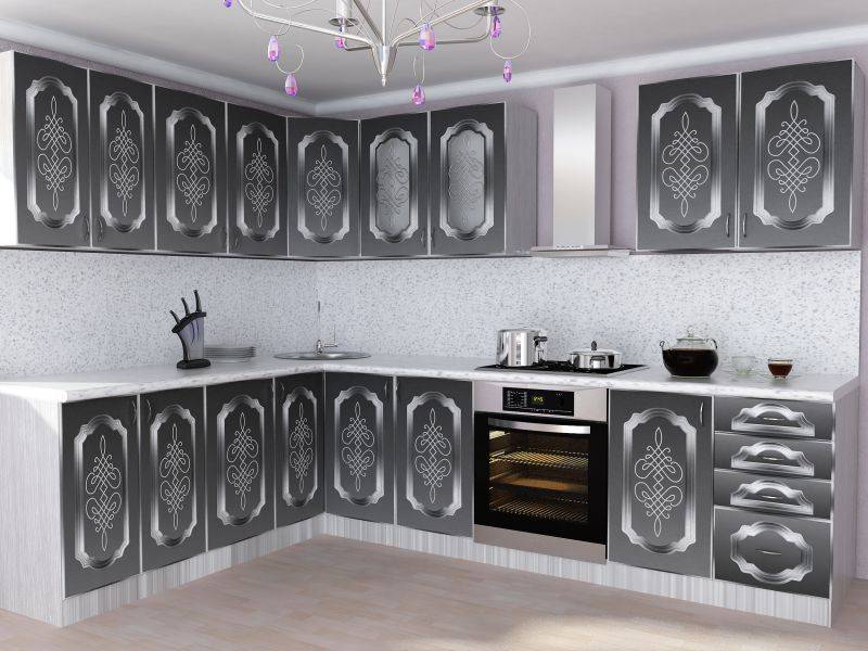 угловая кухня большая в Нижнекамске