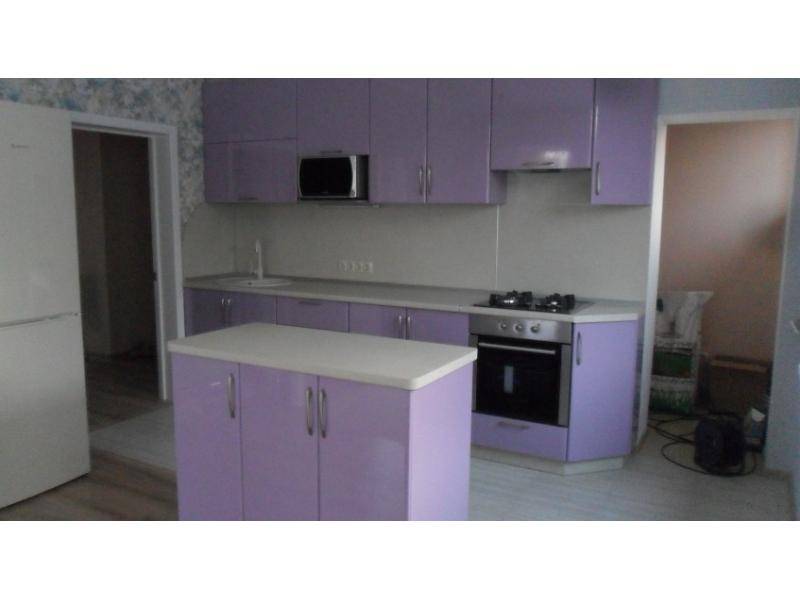 фиолетовая кухня пластик в Нижнекамске