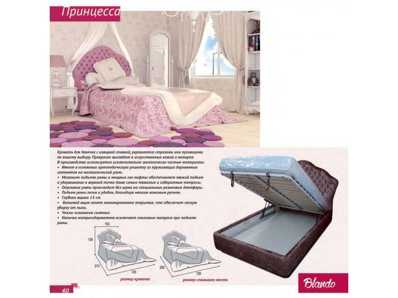кровать для девочки принцесса в Нижнекамске