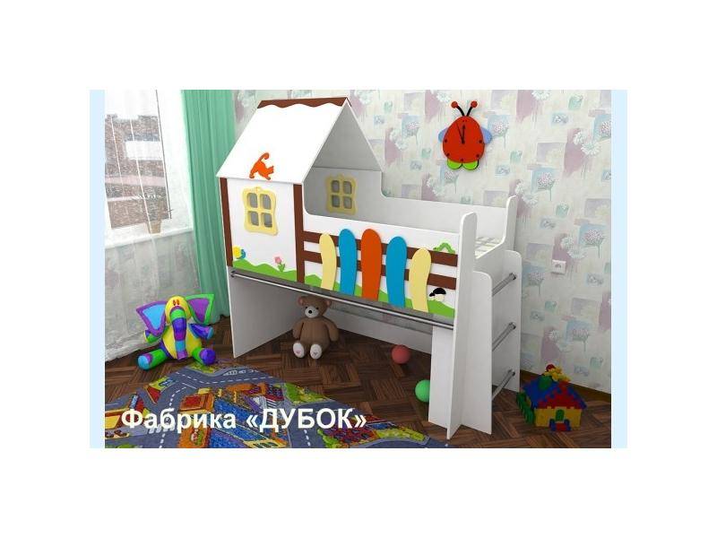 кровать-чердак для детей сказочный домик в Нижнекамске