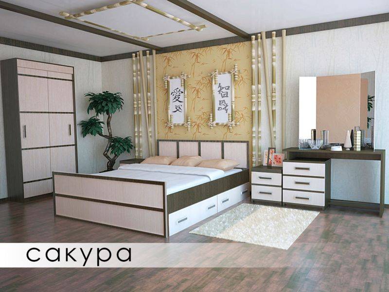 спальный гарнитур сакура в Нижнекамске