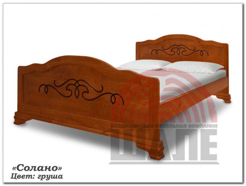 кровать со спинкой солано в Нижнекамске