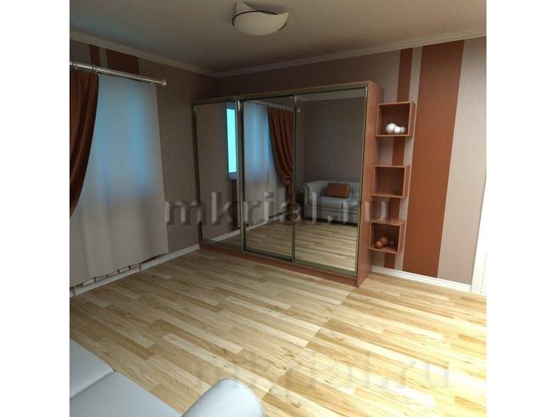 шкаф-купе 3 створки вариант 9 в Нижнекамске