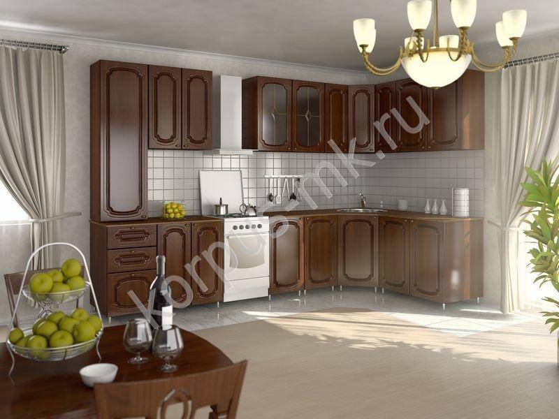 простая кухня из мдф в Нижнекамске
