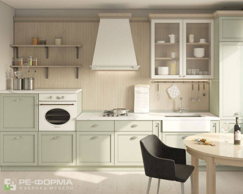 кухня 002 прямая в Нижнекамске