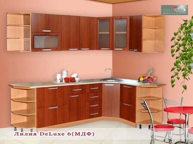 кухня лилия deluxe 6 в Нижнекамске