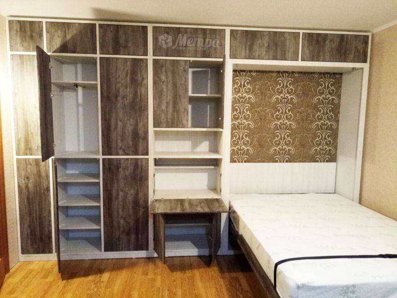 стенка для спальни с откидной кроватью в Нижнекамске