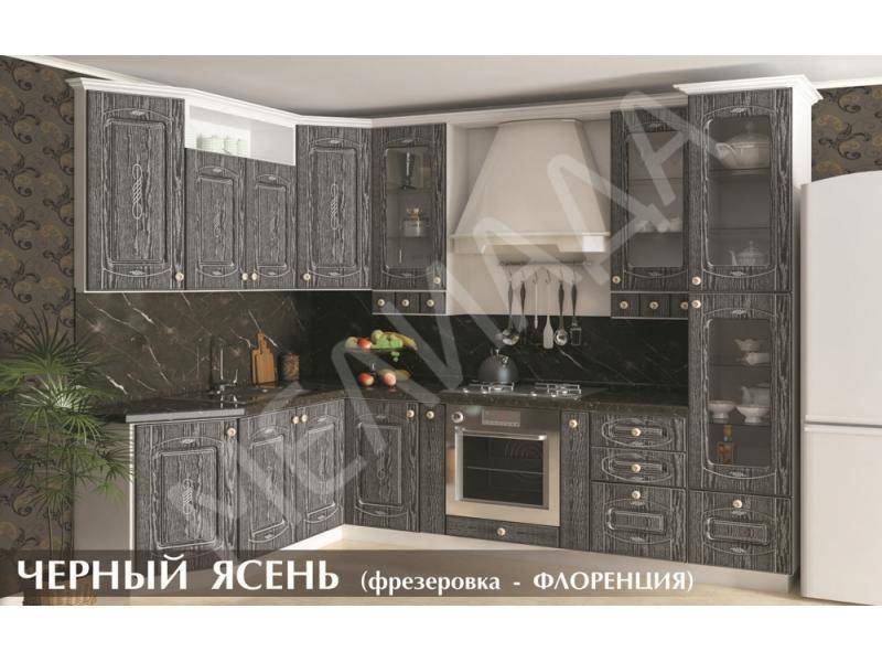 кухня чёрный ясень в Нижнекамске
