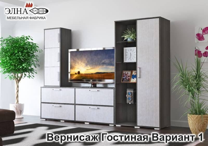 гостиная вернисаж вариант 1 в Нижнекамске