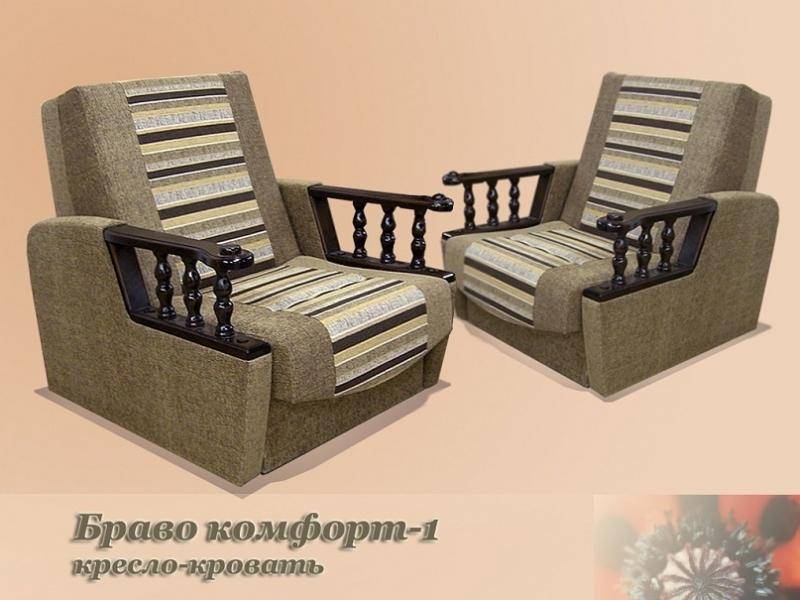 кресло-кровать браво комфорт 1 в Нижнекамске
