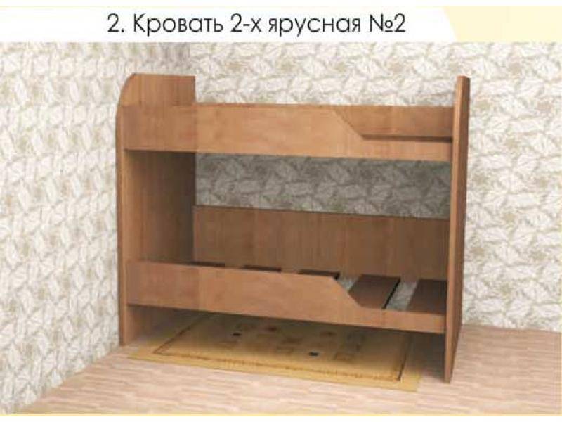 кровать двухъярусная 2 в Нижнекамске