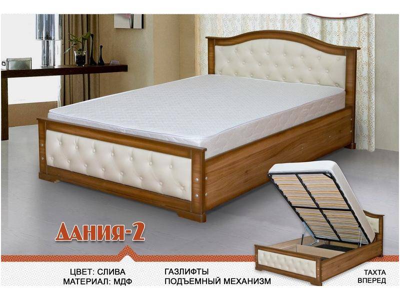 кровать с подъемным механизмом дания 2 в Нижнекамске