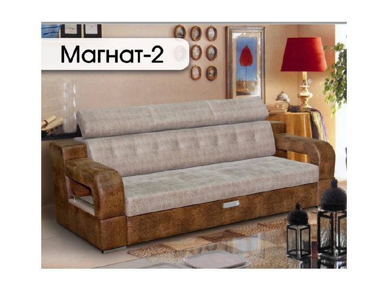 диван прямой магнат 2 в Нижнекамске