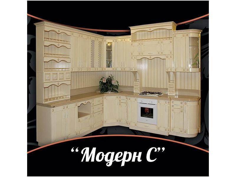 угловая кухня модерн с в Нижнекамске