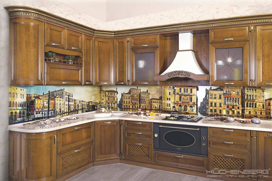 кухня из массива ольхи allegro в Нижнекамске