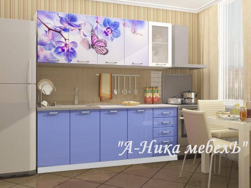 кухня прямая 1.6 метр аника 10 в Нижнекамске