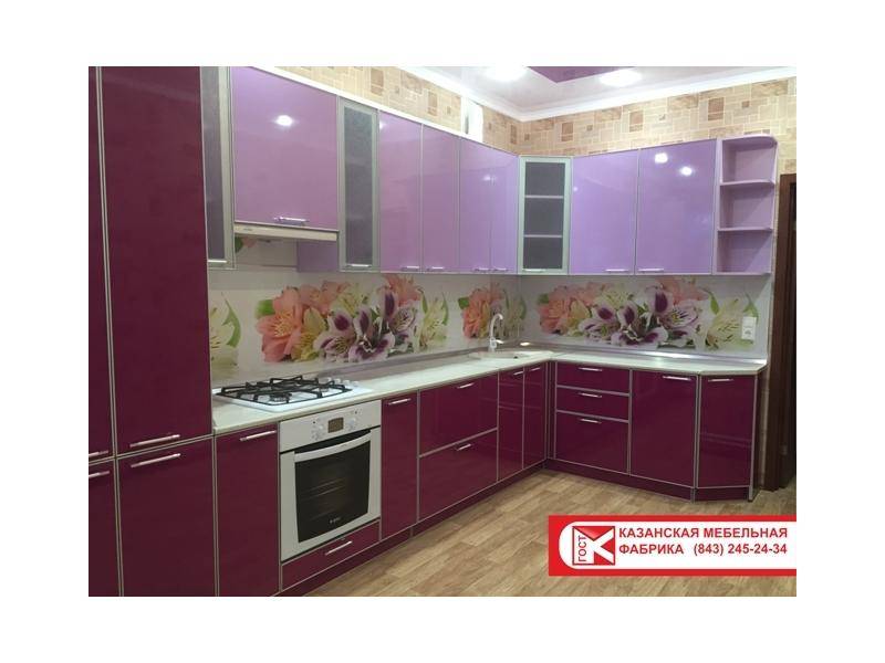 кухня из пластика в Нижнекамске