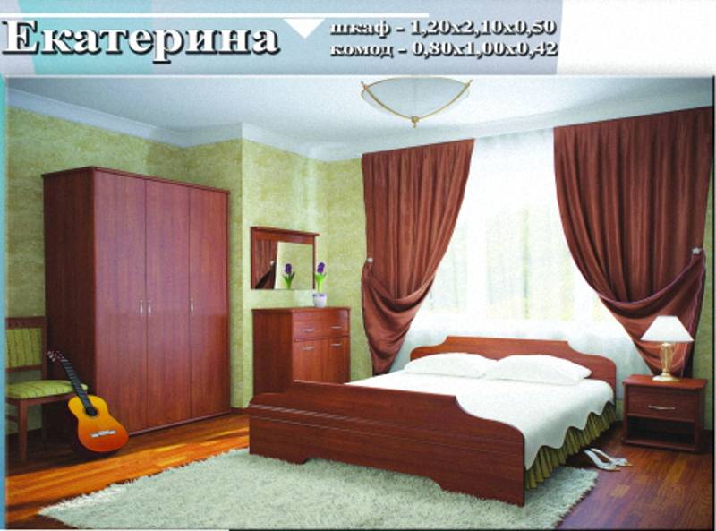 спальный гарнитур «екатерина» в Нижнекамске