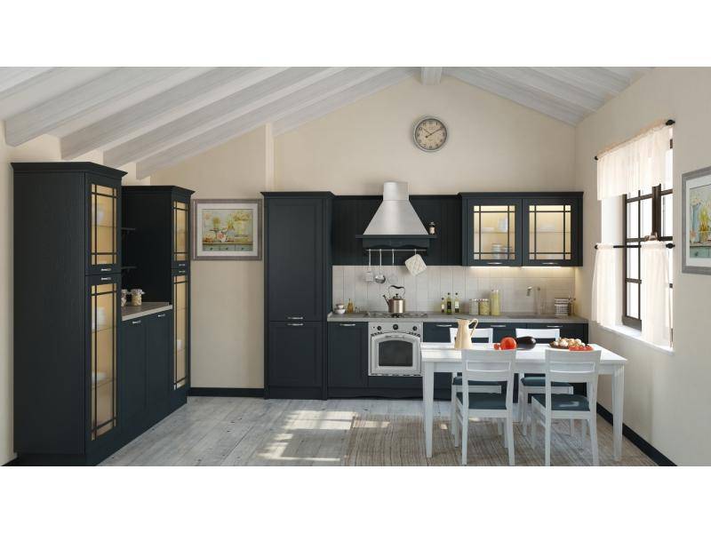 кухня прямая porto antracite в Нижнекамске