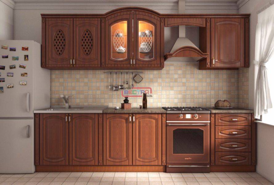 кухонный гарнитур изабель орех в Нижнекамске