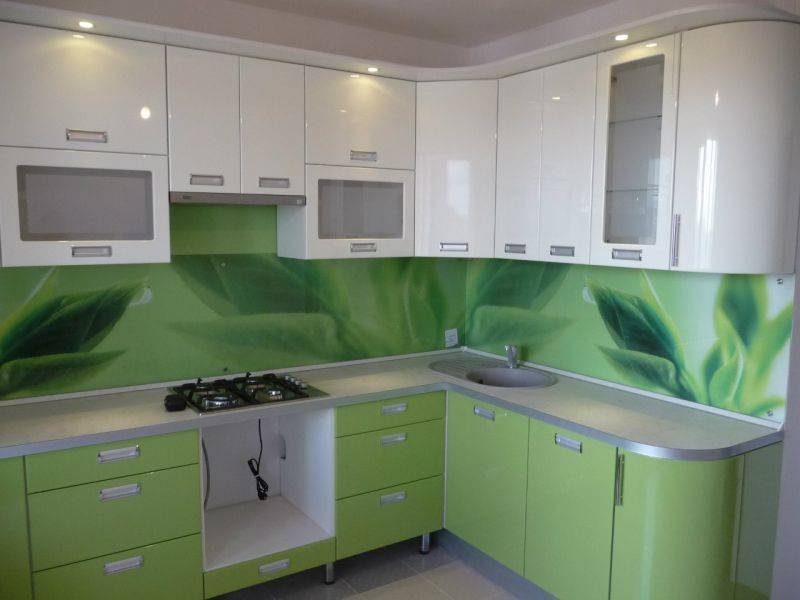 угловая кухня мдф в Нижнекамске